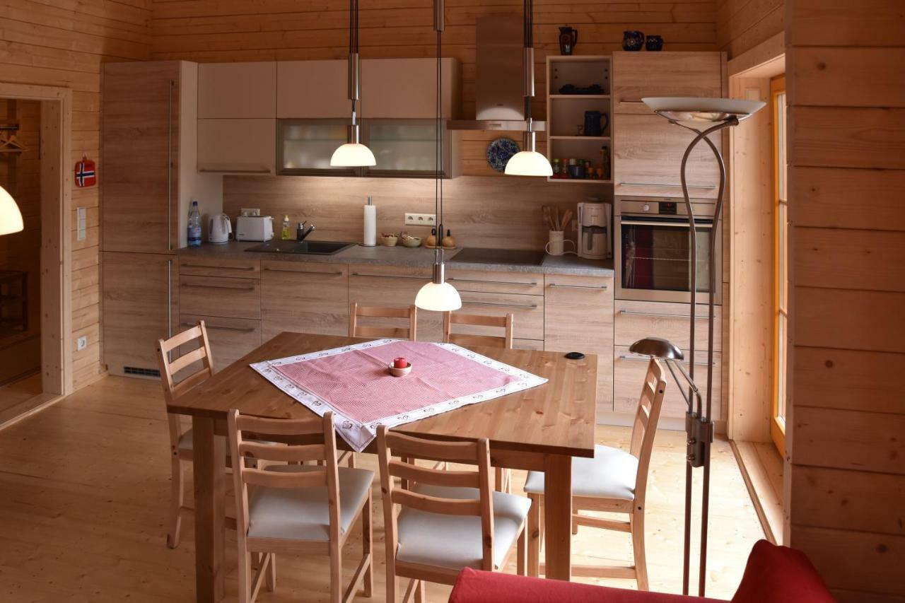 Erzgebirgsholzhaus Am Lugstein Villa Altenberg Buitenkant foto